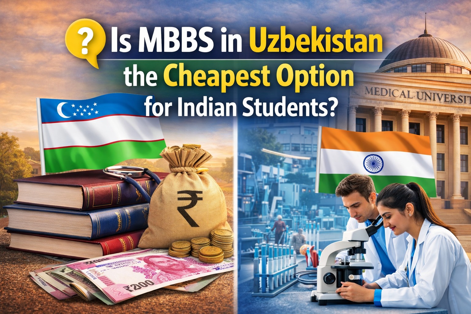 Is MBBS in Uzbekistan the Cheapest Option for Indian Students?